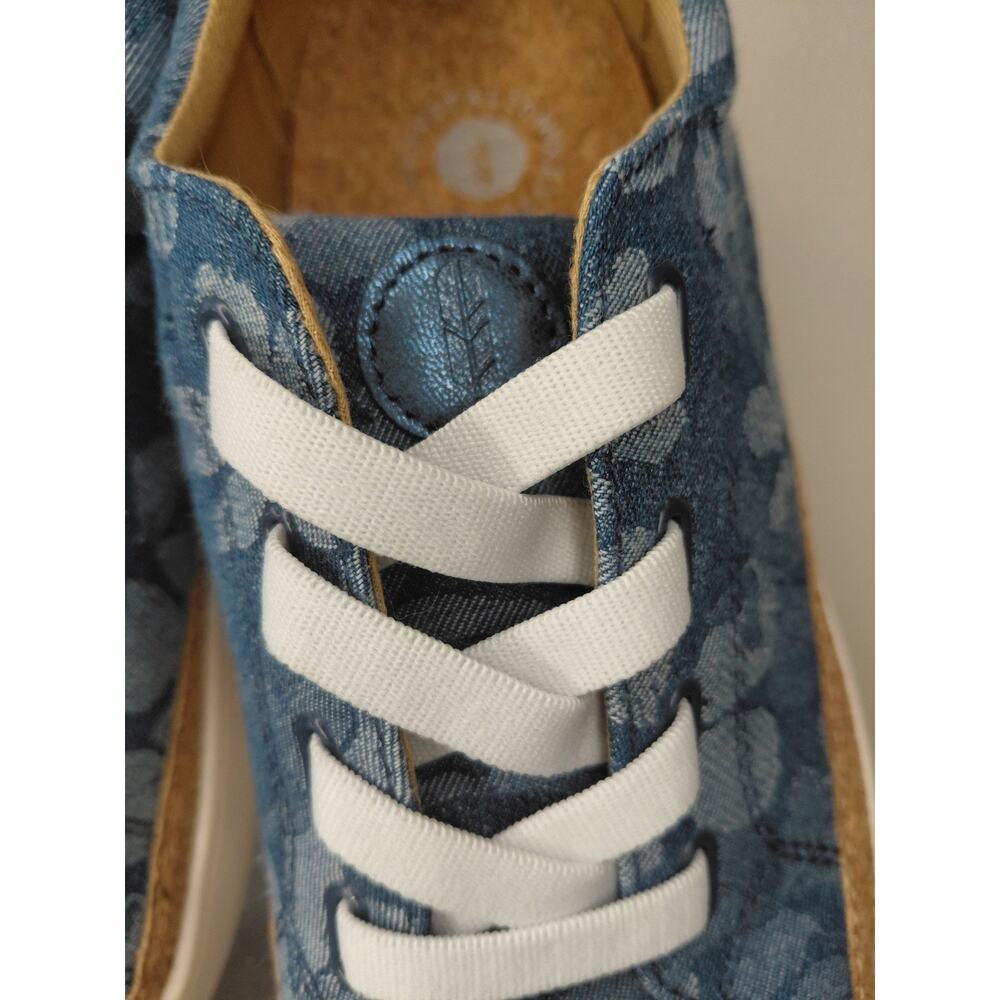 Revitalign Hermosa Orthotic Gore-Lace Slip-On Sneakers Denim Floral Size 8.5 NWT - Picture 4 of 11
